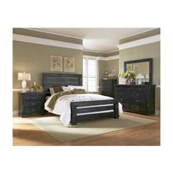 Dresser-Mirror-Queen bed-Nighstand-Chest P612-14-23-43-60QBED Image